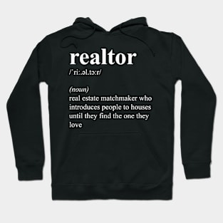 Funny Realtor Real Estate Agent Job Description Hoodie